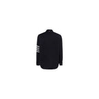 Blue Wool Oves Aries Dress Shirt