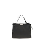 Black Calf Leather Bos Taurus Shoulder Bag