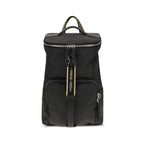 Black Polyester Backpack