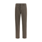 Brown Cotton Cargo Pants