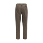Brown Cotton Cargo Pants