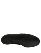 Black Suede Slip On Men Slippers Loafers Shoes