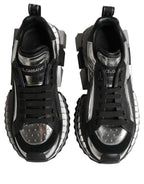 Black Two-Tone Super King Men Sneakers Shoes