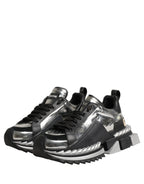 Black Two-Tone Super King Men Sneakers Shoes