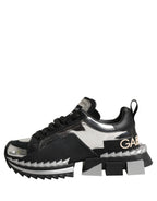 Black Two-Tone Super King Men Sneakers Shoes