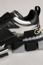 Black Two-Tone Super King Men Sneakers Shoes