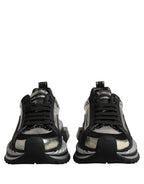 Black Two-Tone Super King Men Sneakers Shoes