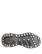 Gray Panelled Low Top Men Sneakers Shoes