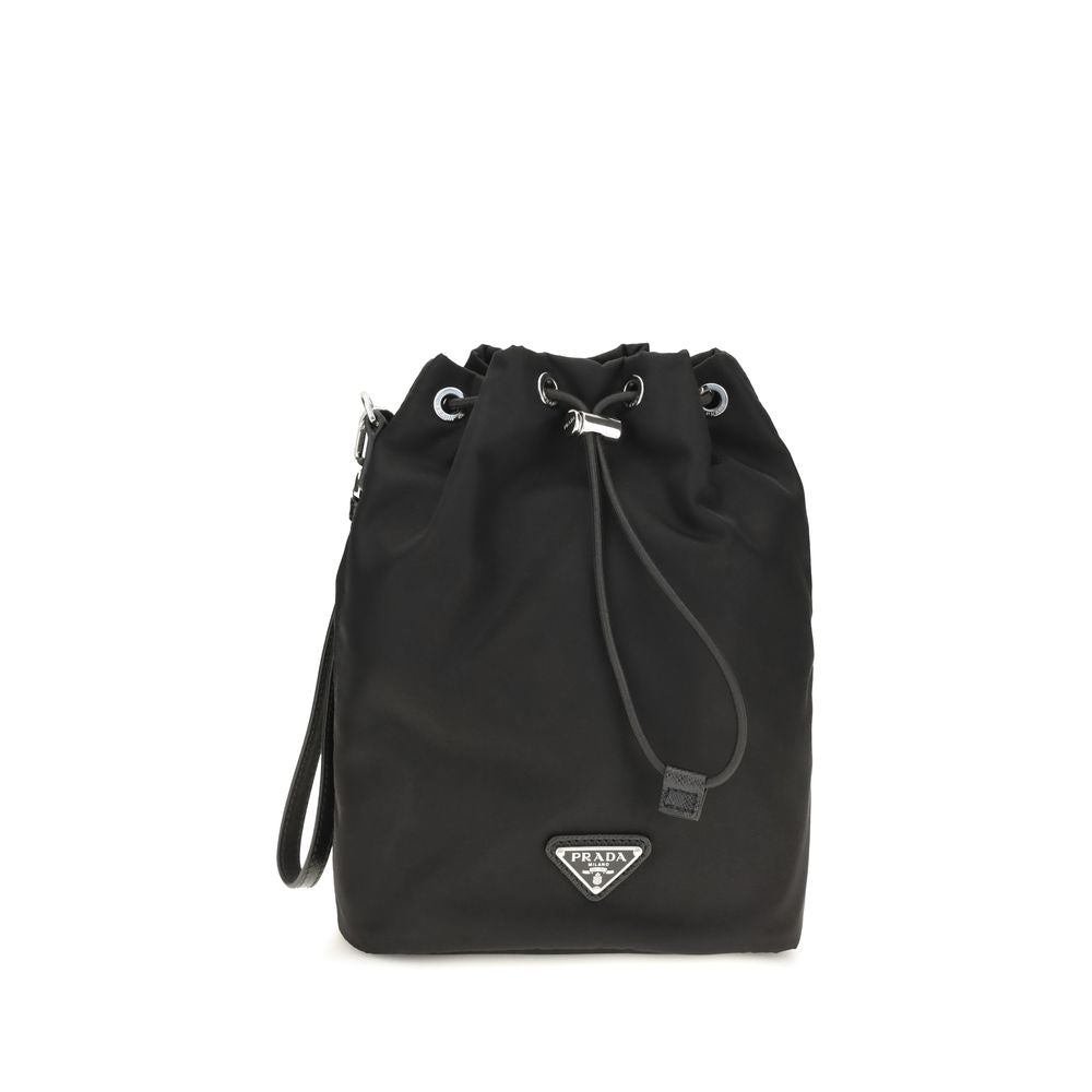 Black Nylon Handbag