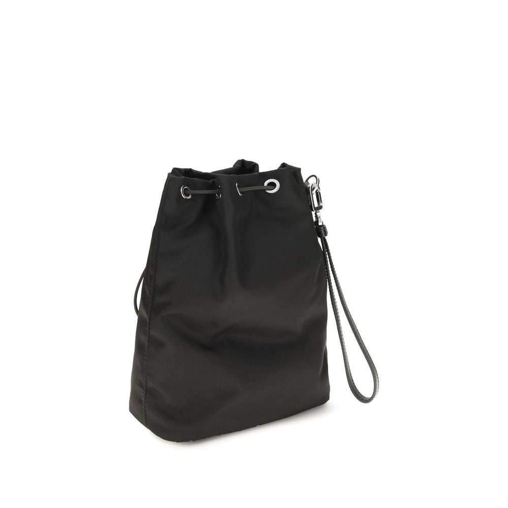 Black Nylon Handbag
