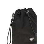 Black Nylon Handbag