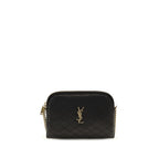 Black Calf Leather Bos Taurus Shoulder Bag