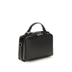 Black Calf Leather Bos Taurus Handbag