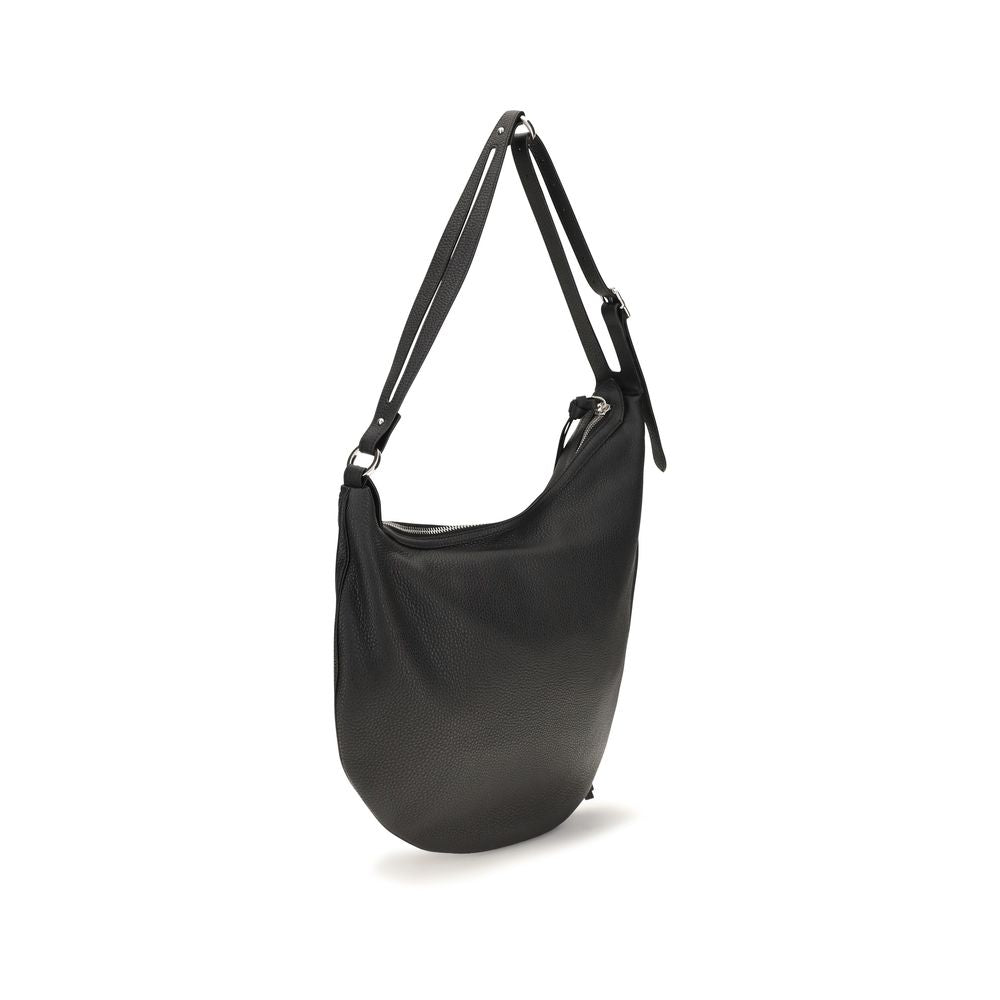 Black Calf Leather Bos Taurus Shoulder Bag