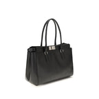 Black Calf Leather Bos Taurus Shoulder Bag