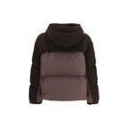 Brown Wool Oves Aries Full-Length Jacket