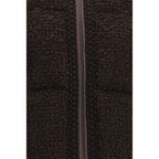 Brown Wool Oves Aries Full-Length Jacket