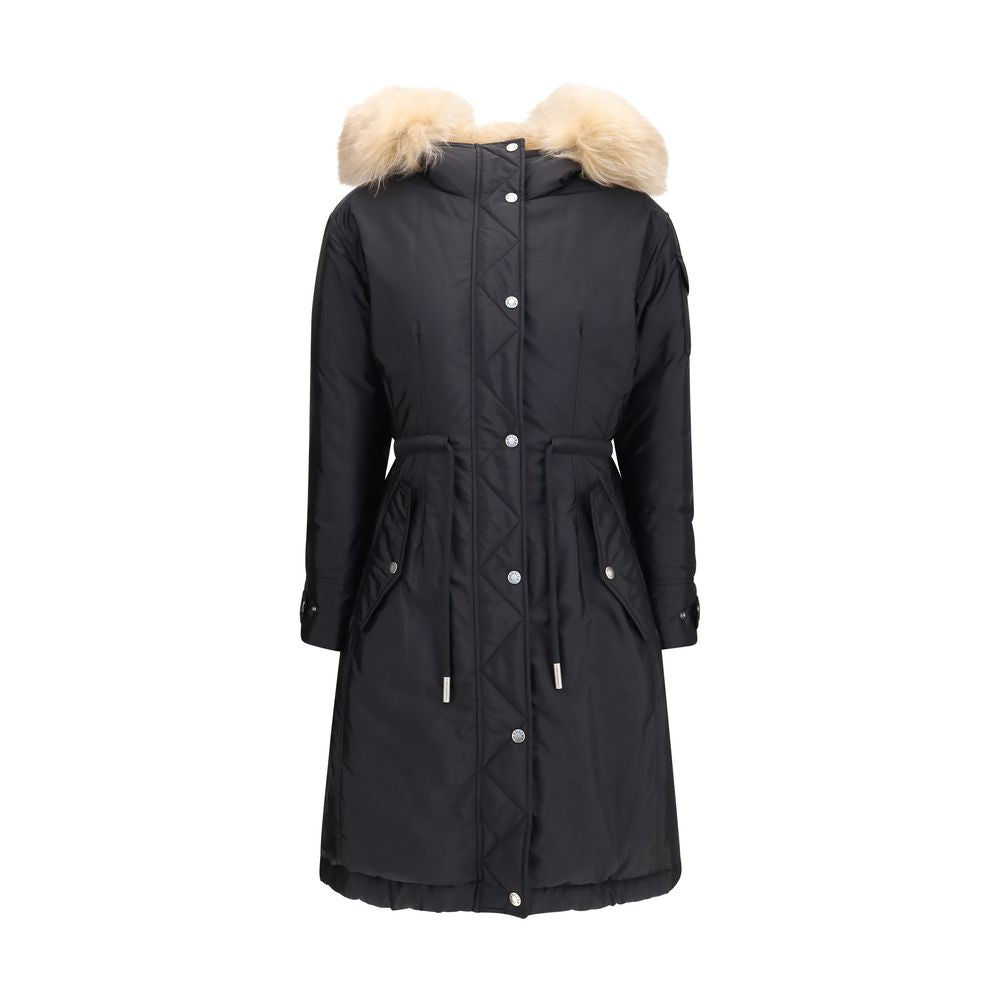 Black Polyamide Parka