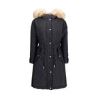 Black Polyamide Parka