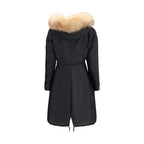 Black Polyamide Parka