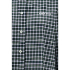Bicolor Cotton Pattern Shirt