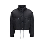 Black Goose Down Full-Length Jacket
