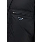 Black Goose Down Full-Length Jacket