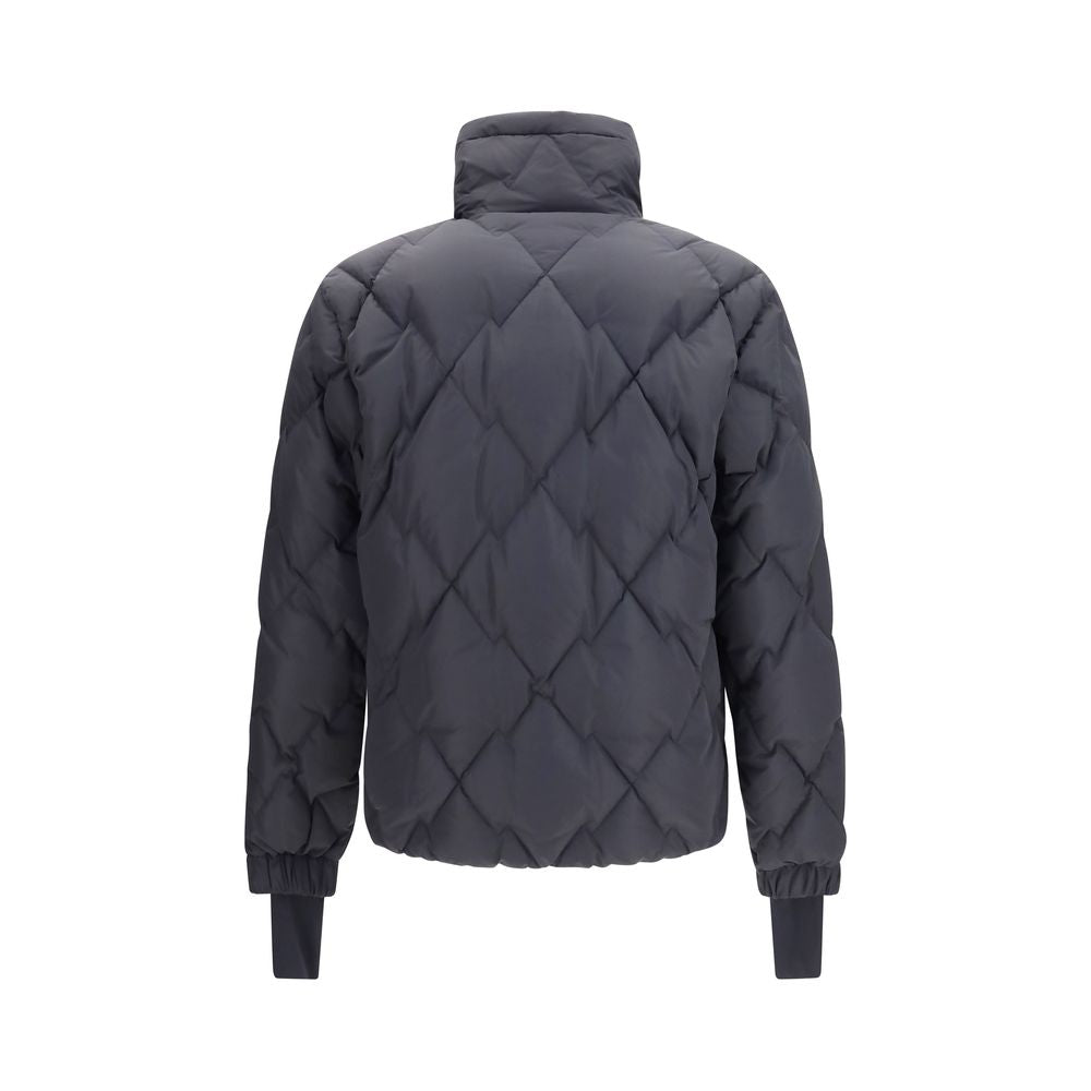 Black Goose Down Full-Length Jacket