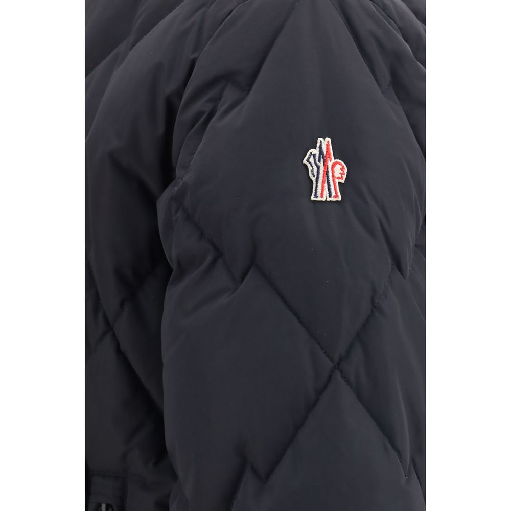 Black Goose Down Full-Length Jacket