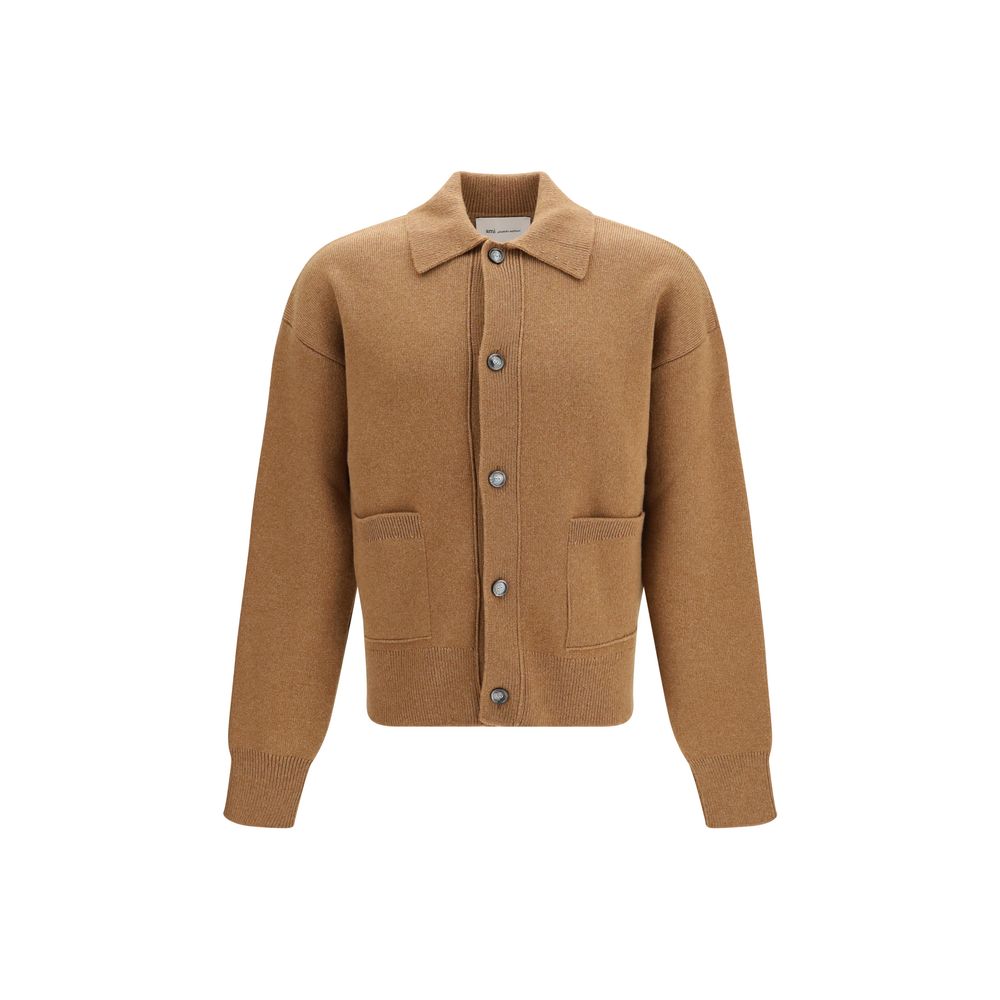 Brown Wool Oves Aries Cardigan
