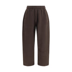 Brown Cotton Joggers (Workout Pants)