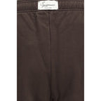 Brown Cotton Joggers (Workout Pants)