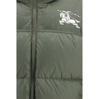 Bicolor Polyamide Full-Length Jacket