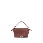 Bordeaux Calf Leather Bos Taurus Shoulder Bag