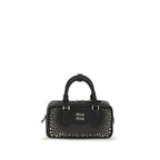 Black Calf Leather Bos Taurus Handbag