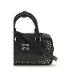 Black Calf Leather Bos Taurus Handbag