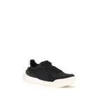 Black Polyamide Athletic Sneakers