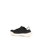 Black Polyamide Athletic Sneakers