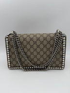 GUCCI DIONYSUS GG Supreme with Diamonds Handbag