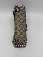 GUCCI DIONYSUS GG Supreme with Diamonds Handbag