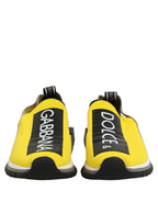 Yellow Sorrento Low Top Men Sneakers Shoes