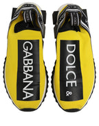 Yellow Sorrento Low Top Men Sneakers Shoes