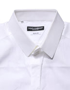 White GOLD Crown Bee Cotton Formal Dress Shirt