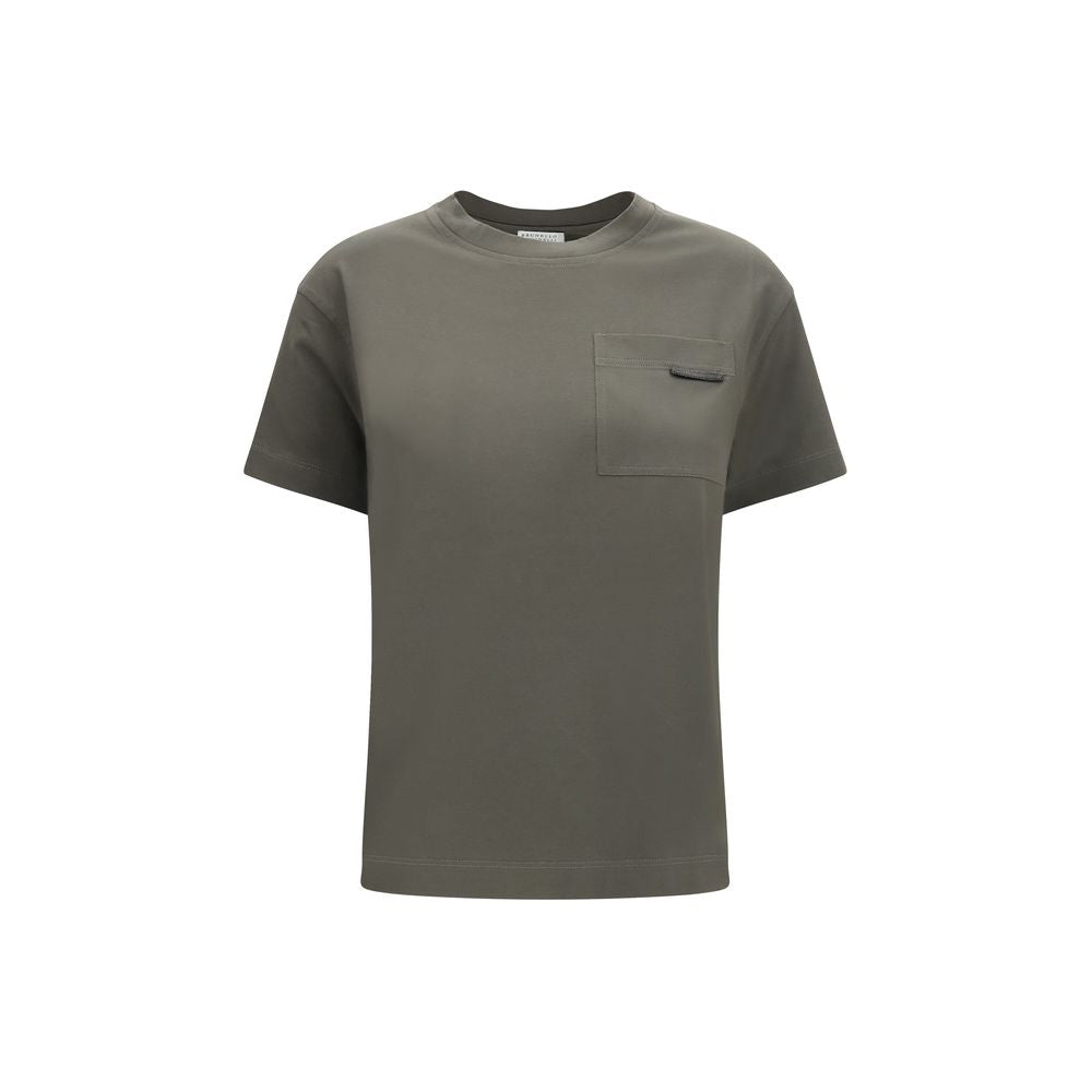 Bicolor Cotton T-Shirt