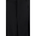 Black Wool Oves Aries Dress Pants
