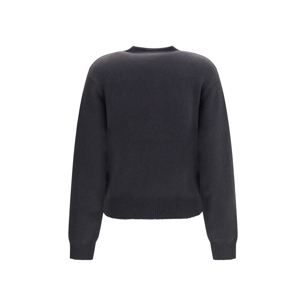 Gray Cashmere Sweatshirt