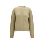 Beige Cashmere Cardigan