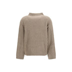 Beige Wool Oves Aries Turtleneck