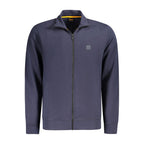 Blue Cotton Men's Sweatshirt