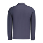 Blue Cotton Men's Sweatshirt